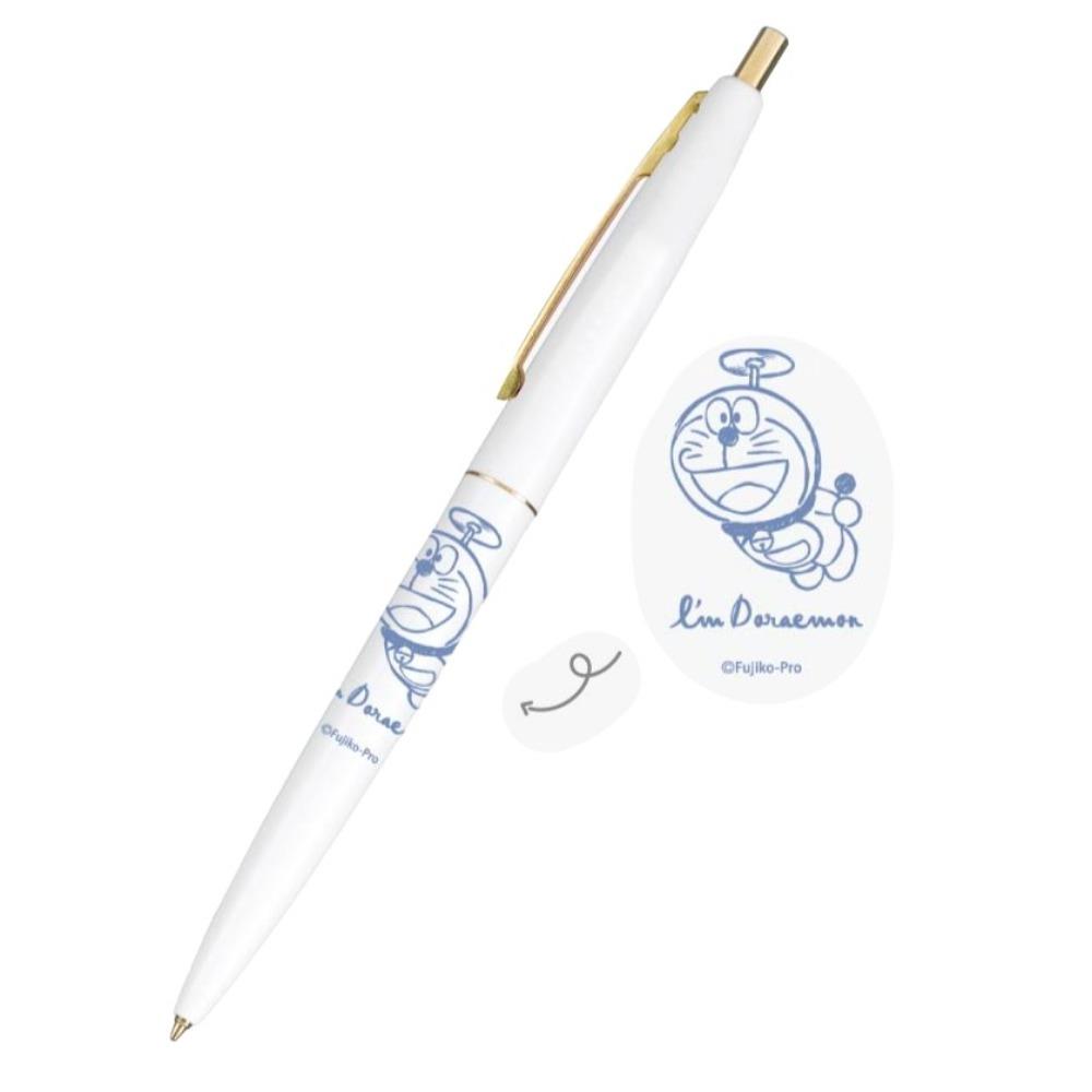 多啦A梦白色原子笔