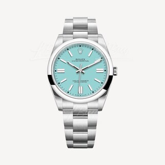 Rolex 124300 Oyster Perpetual 41 Tiffany Blue Watch