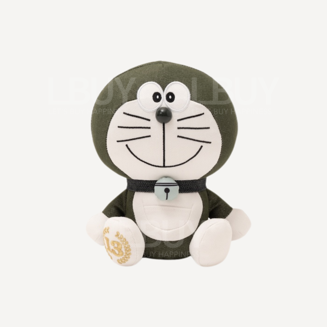 不二雄館限定13週年多啦A夢毛公仔