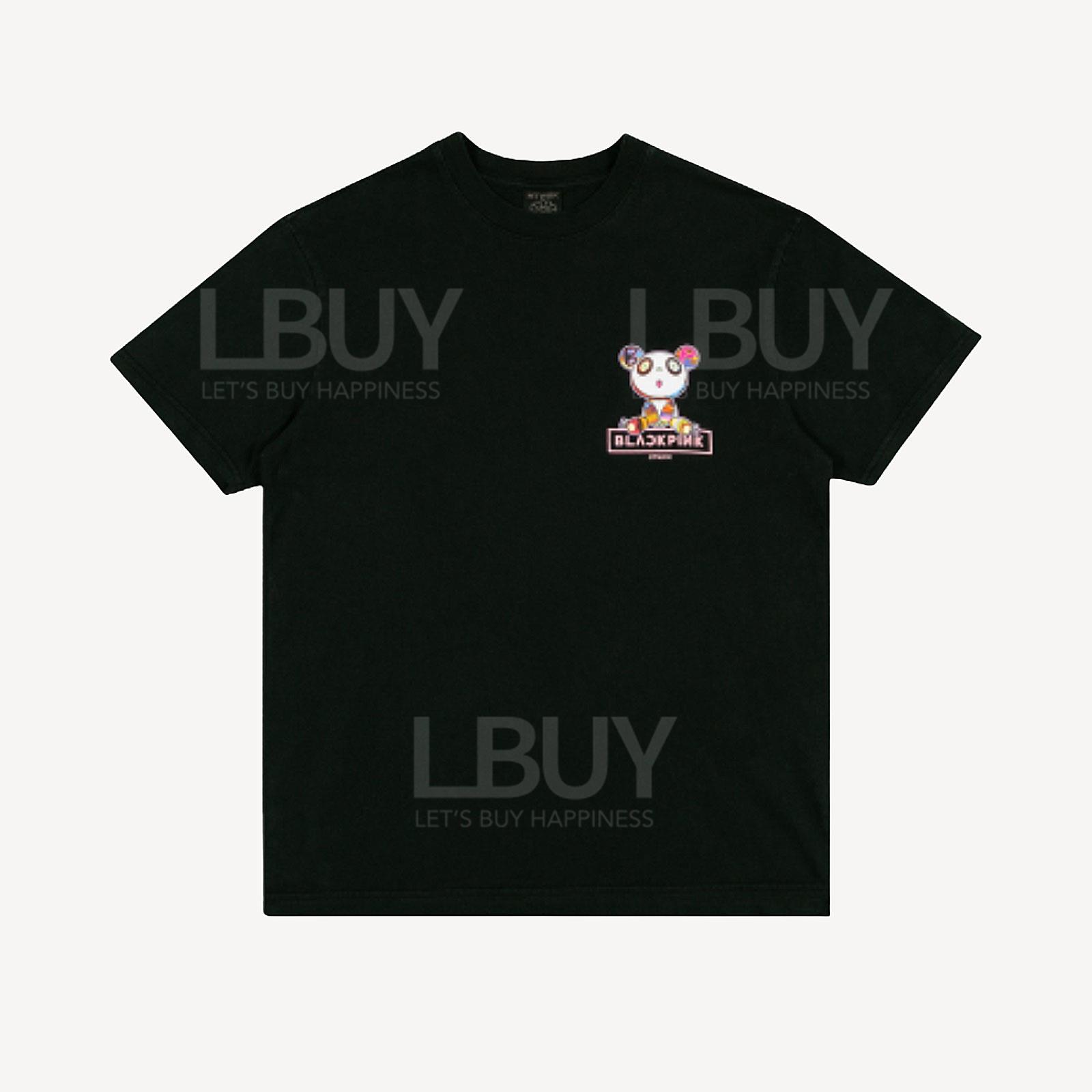 村上隆 X Blackpink 黑色短袖Tee T-Shirt