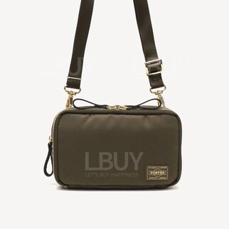 PORTER SHEA WALLET SHOULDER BAG日本製斜孭袋/銀包(綠色)