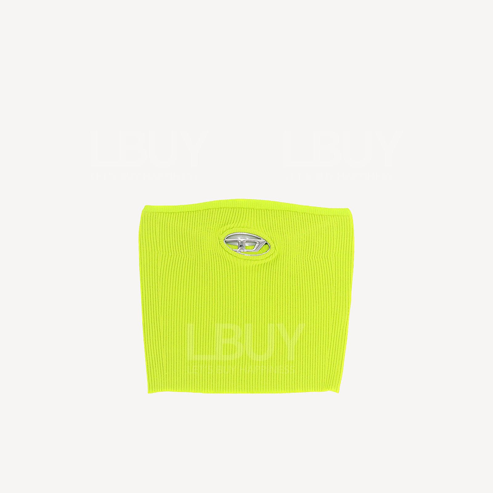 DIESEL鏤空針織抹胸Top