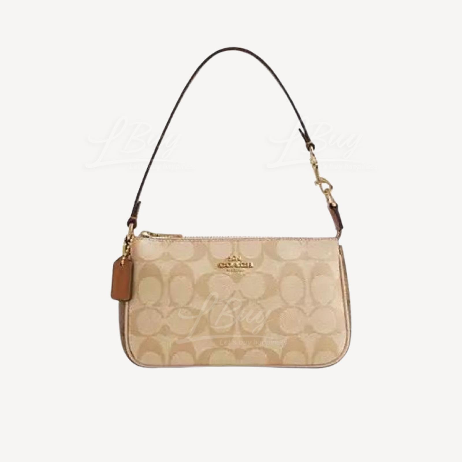 Coach Nolita 19 In Blocked Signature Canvas