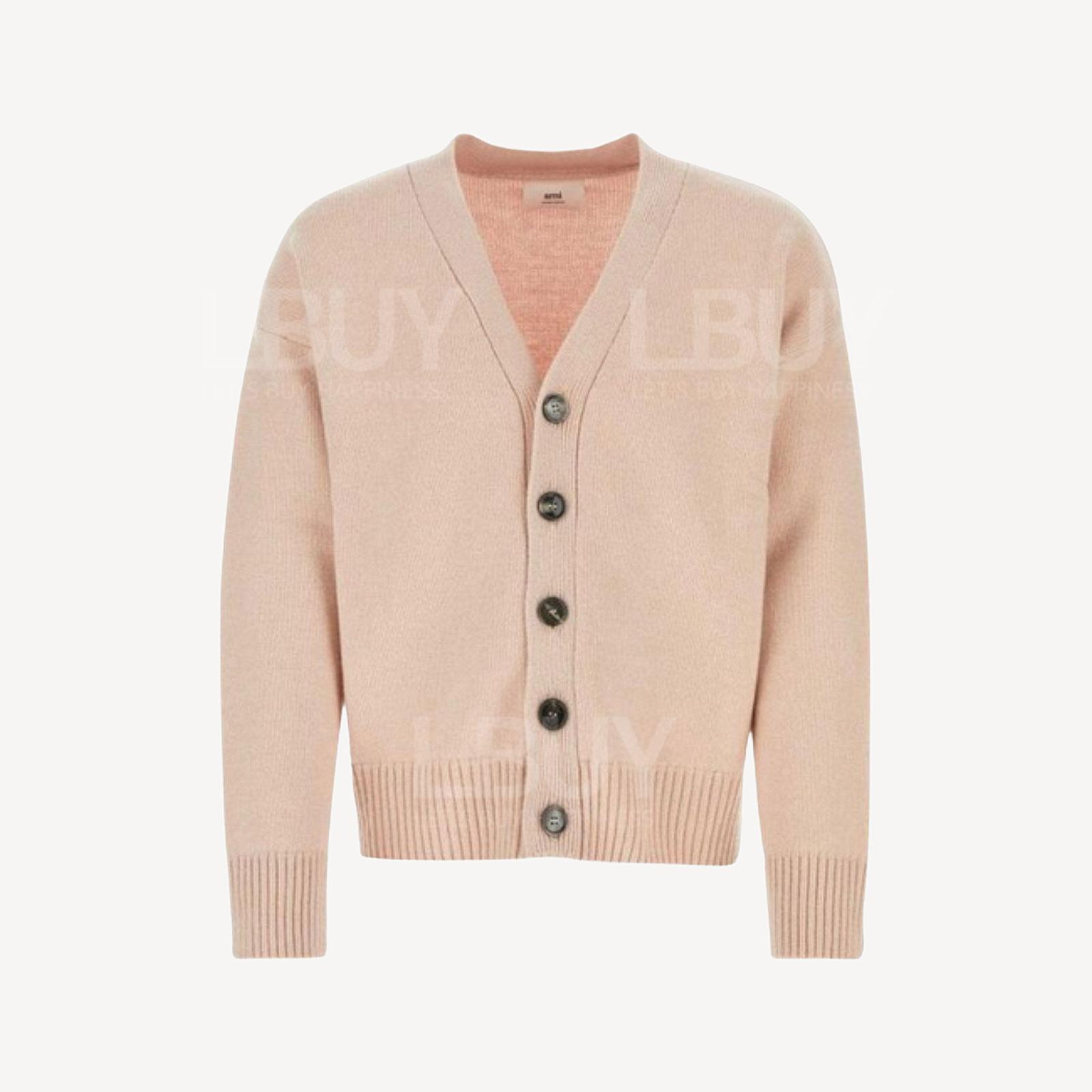 Ami Paris Sweater Pale Pink UKC110