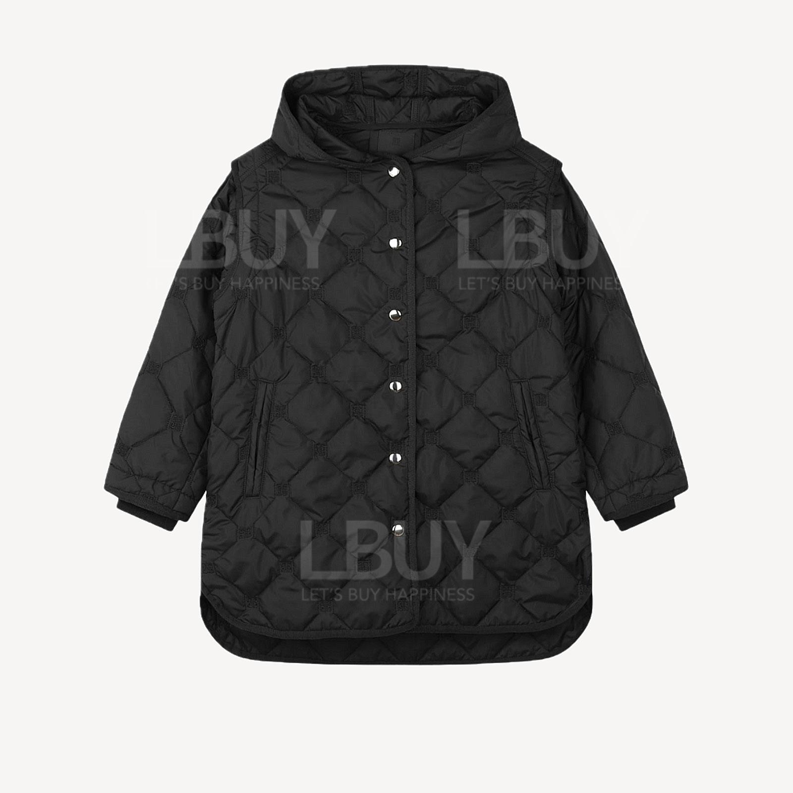 Givenchy Diamond Quilted Clamped Cotton Jacket H30445