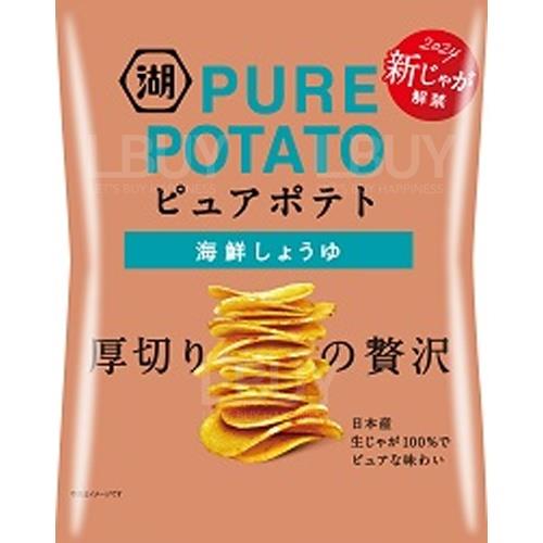 湖池屋 醬油海鮮味薯片52g