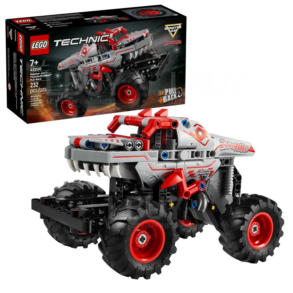 LEGO 42200 Technic Monster Jam™ ThunderROARus™ Pull-Back 7+