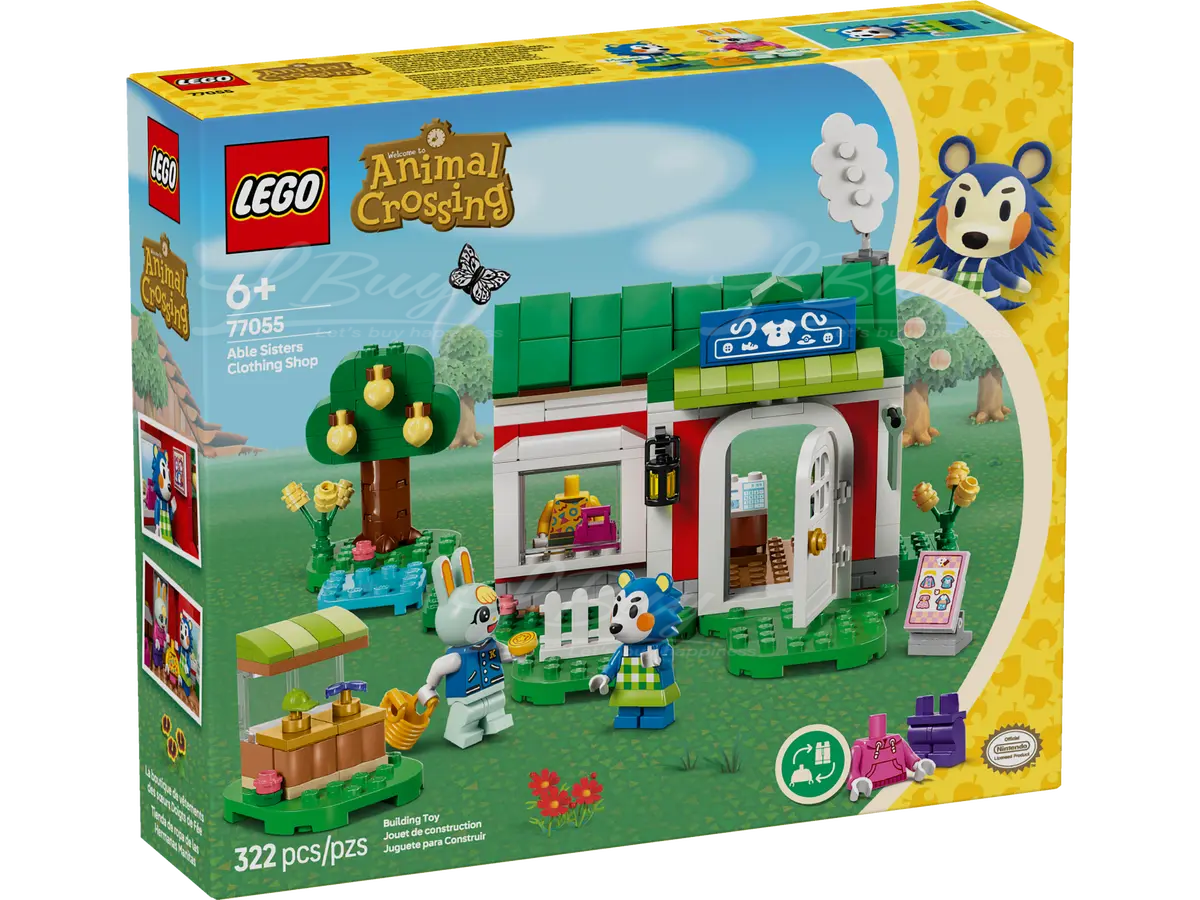 LEGO 77055 Animal Crossing Able Sisters Clothing Shop 6+