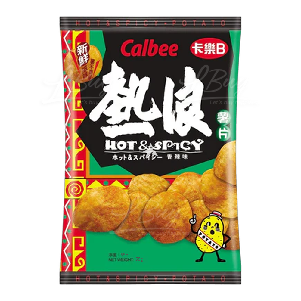 卡樂B 熱浪香辣味薯片 55g