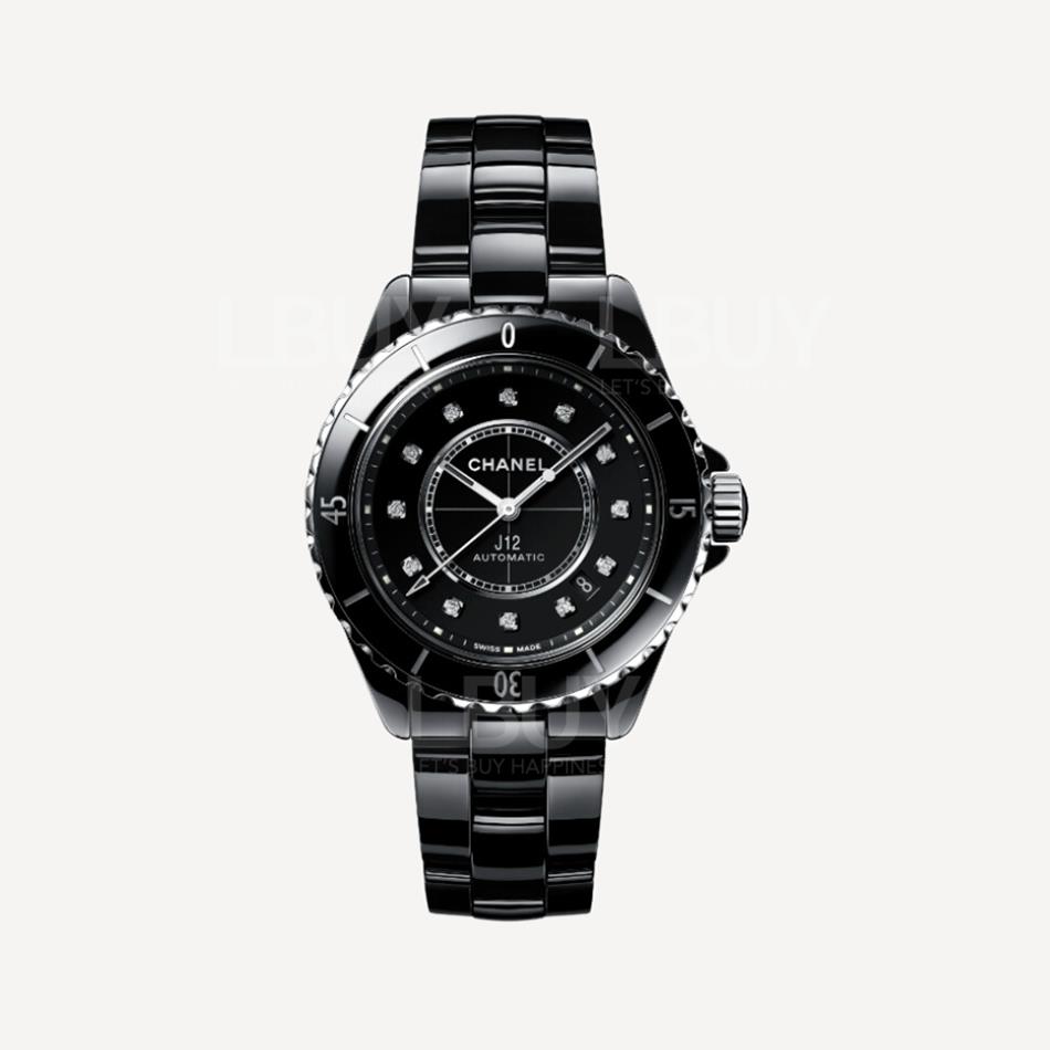 Chanel 香奈儿 J12 Caliber 12.1 38mm Ceramic 12P H5702 Ceramic Automatic 手表腕表