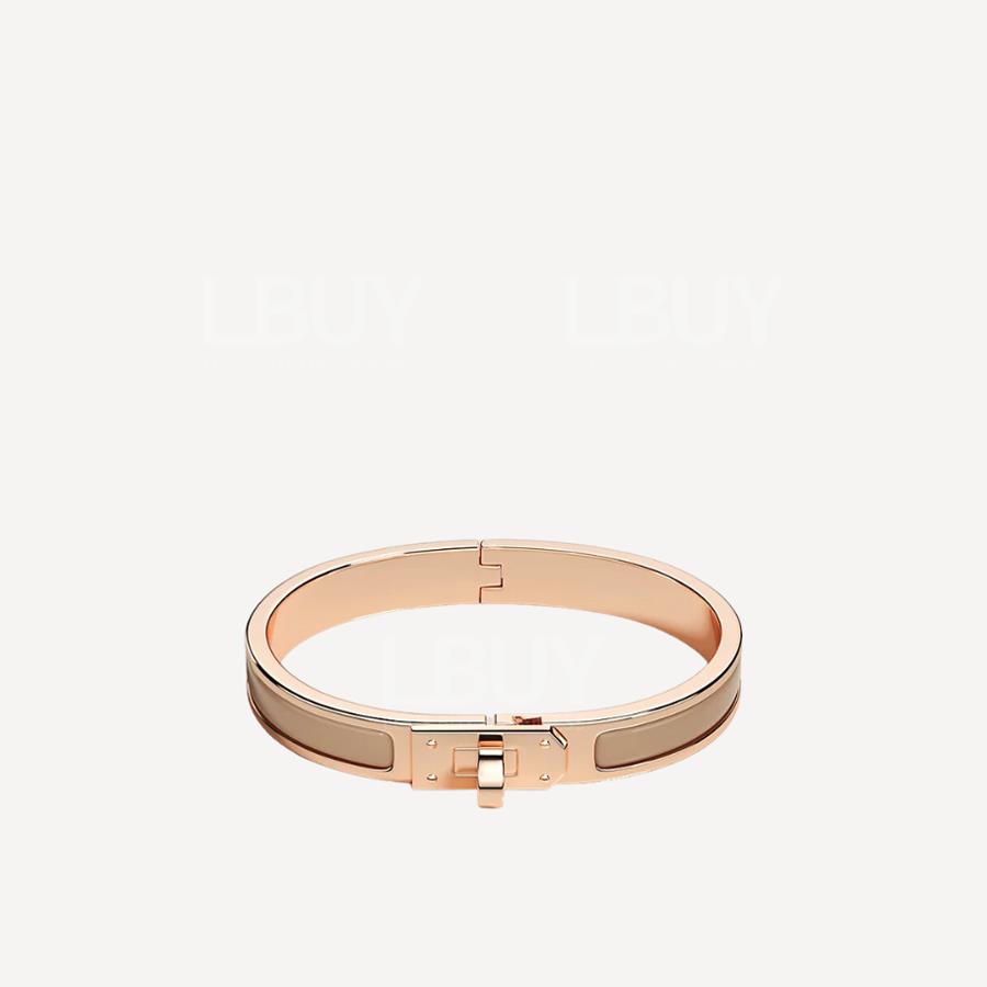 Hermes Mini Clic Kelly bracelet châtaigne