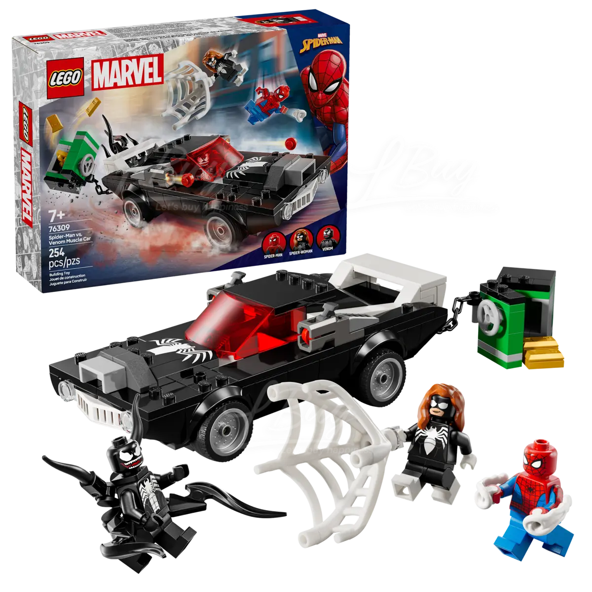 LEGO 76309 Marvel Spider-Man vs. Venom Muscle Car 7+