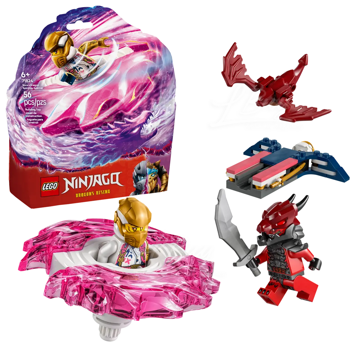 LEGO 71824 Ninjago Sora's Dragon Spinjitzu Spinner 6+