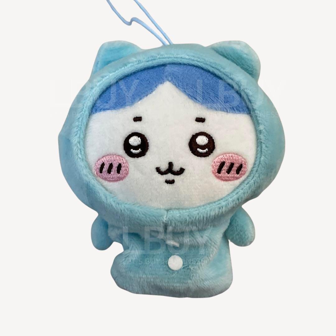 Chiikawa 睡衣派對手指毛公仔掛飾 小八貓