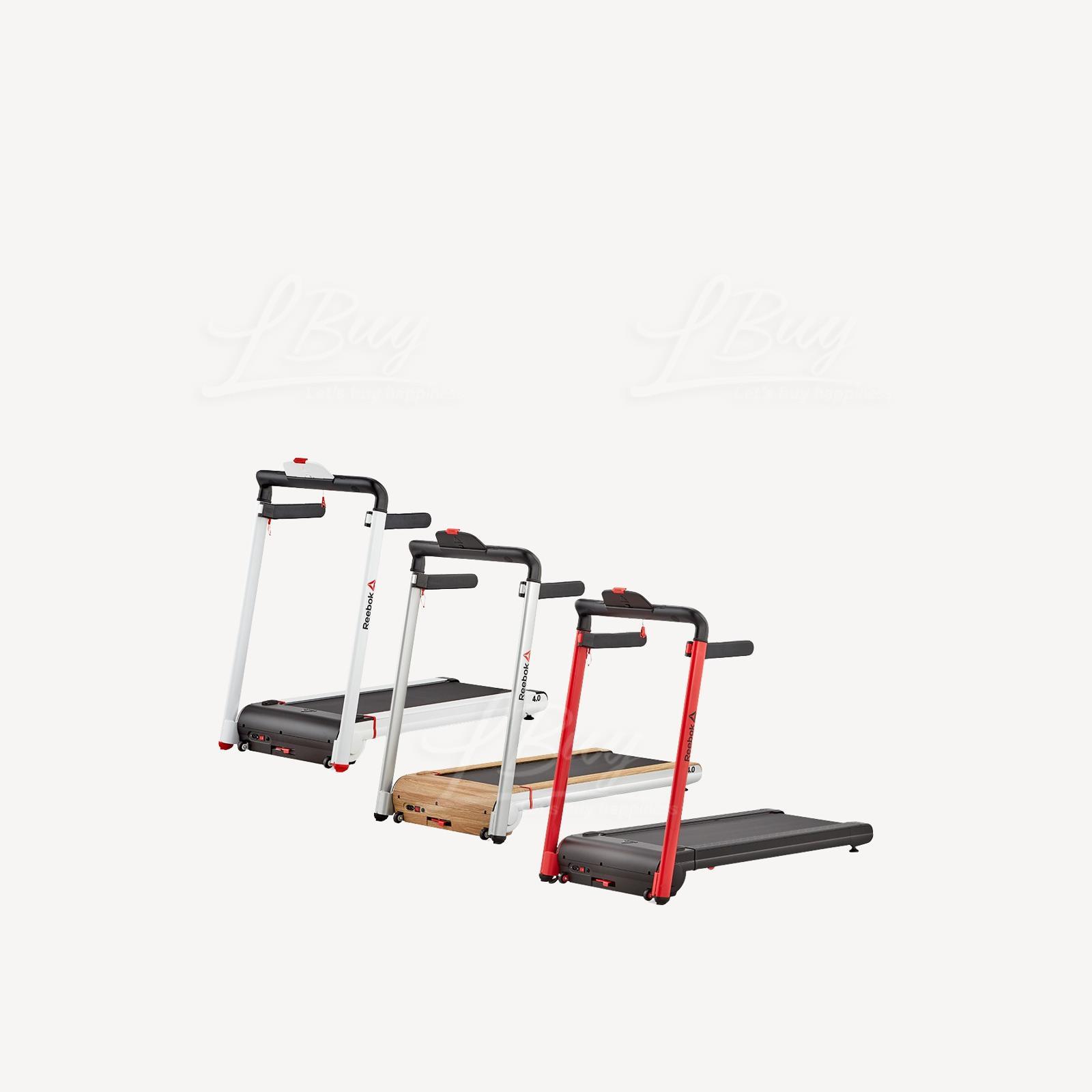 Reebok iRun 4.0 Treadmill (Silver Wood)