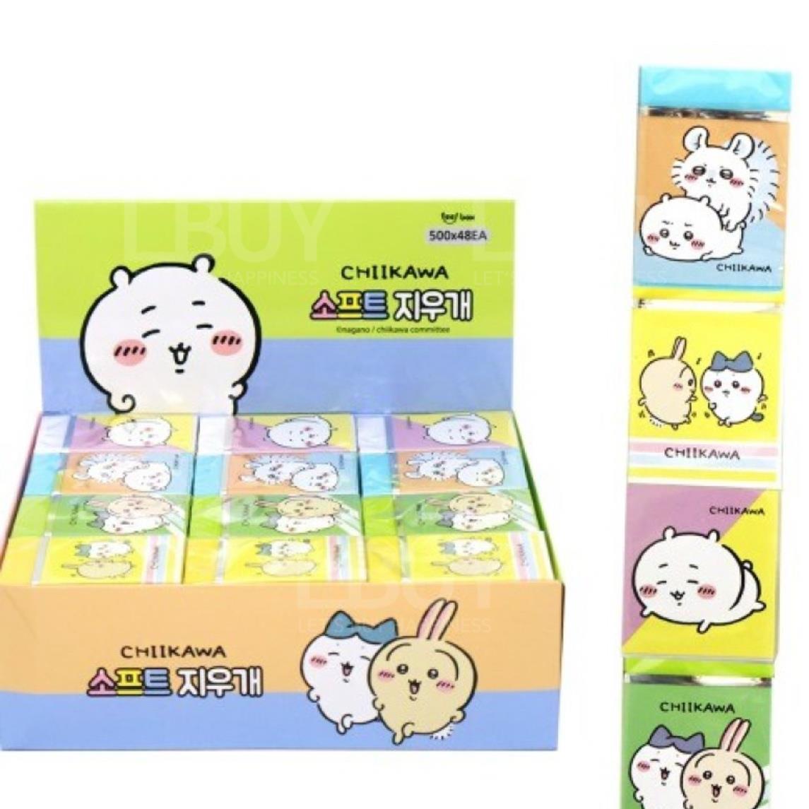 Chiikawa 擦膠 4款隨機1款