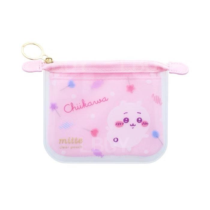 Chiikawa 透明迷你平口收納袋 mitte (Chiikawa 小可愛)