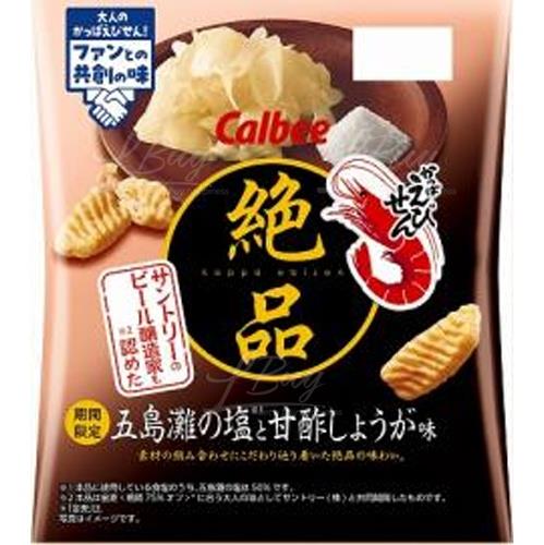 Calbee 期間限定 五島灘海鹽醋薑味薯片 60g