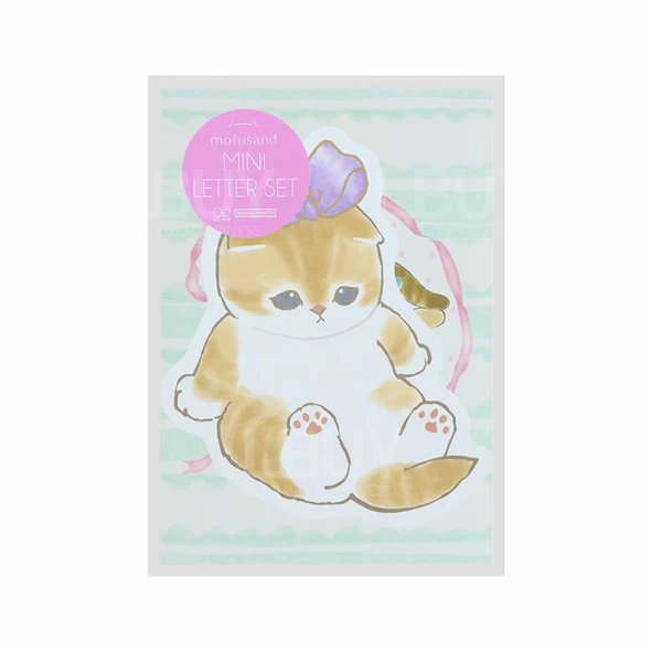 Mofusand 迷你信纸套装 丝带款