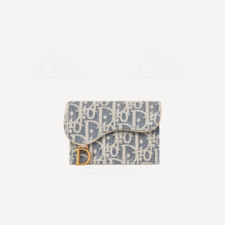 Dior Saddle Bloom Card Holder