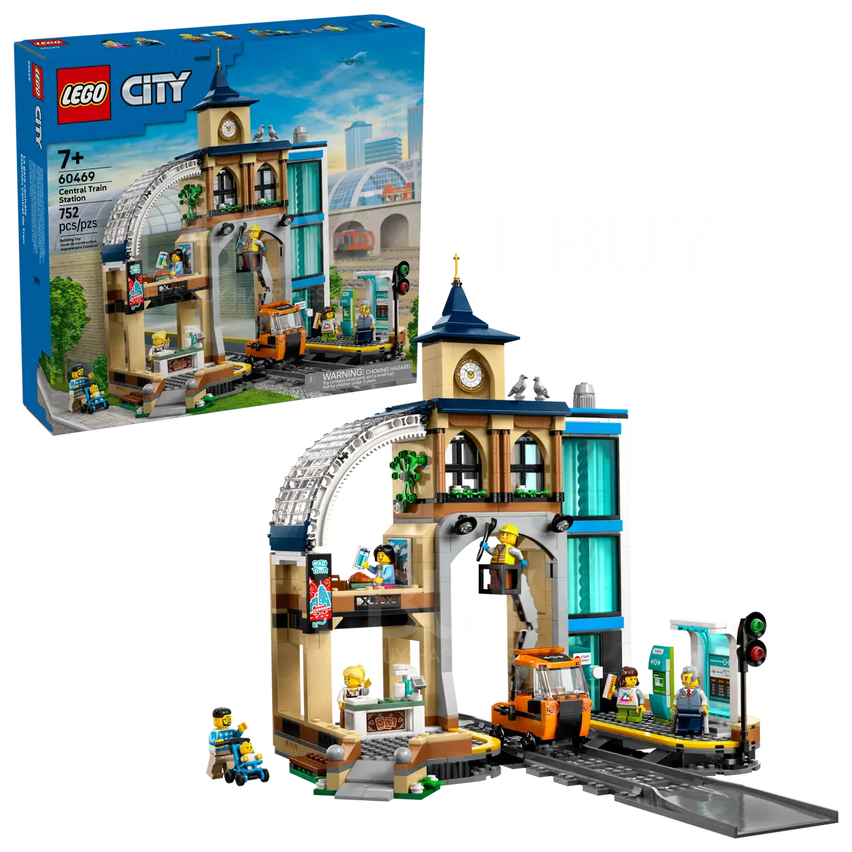 LEGO 60469 City 中央车站 7+