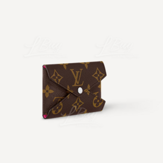 LV Kirigami 卡片套 桃红色