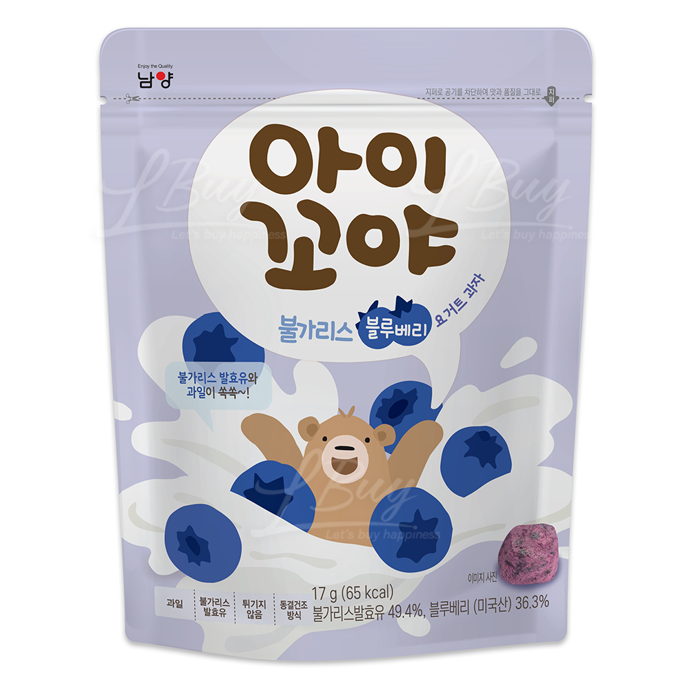 Yogurt Fruit Snack (Blueberry) 10M+ 17g
