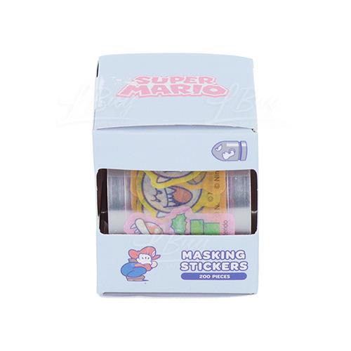 Super Mario Boxed Masking Stickers B