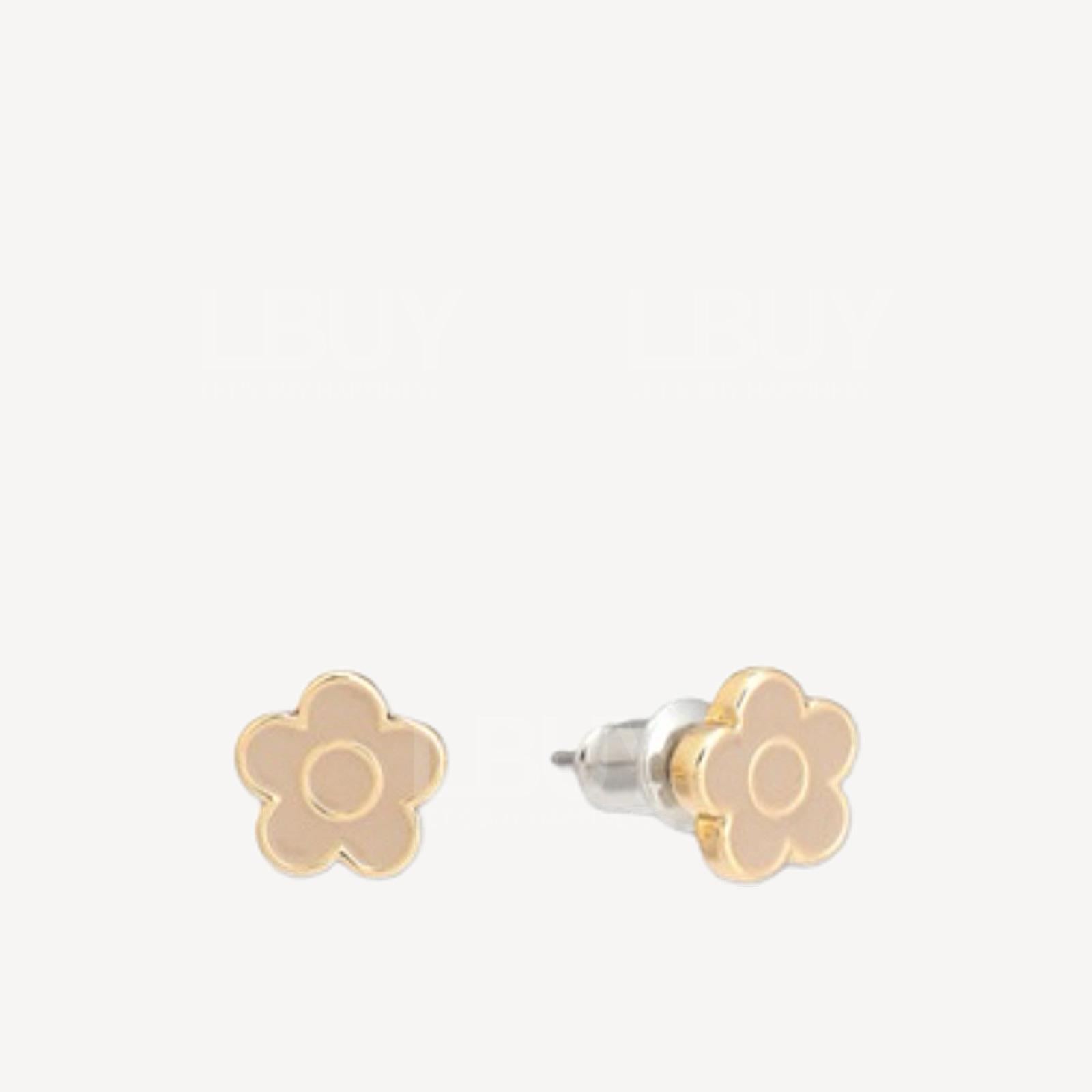 Mary Quant mini flower earrings 
