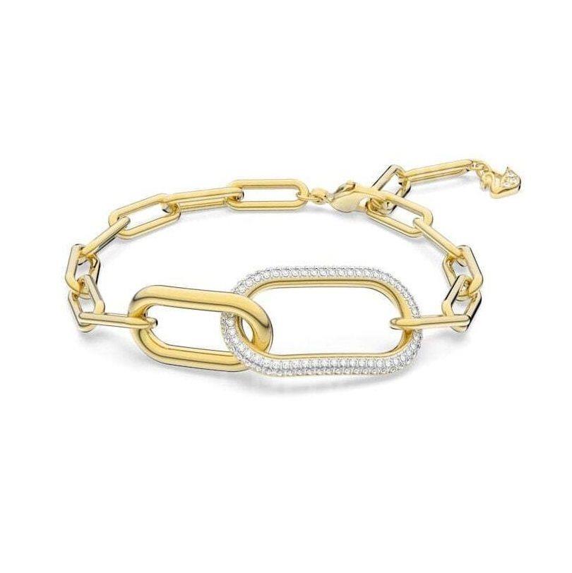 SWAROVSKI Time Gold Diamond Buckle Bracelet
