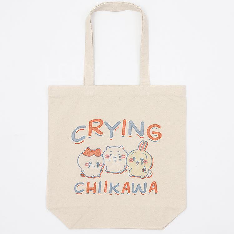 Chiikawa printing style three-master tote bag