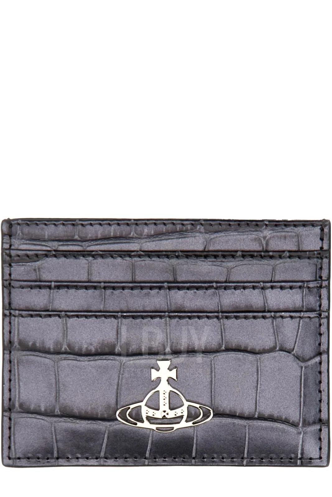 Vivienne Westwood 压纹 碳色卡片套