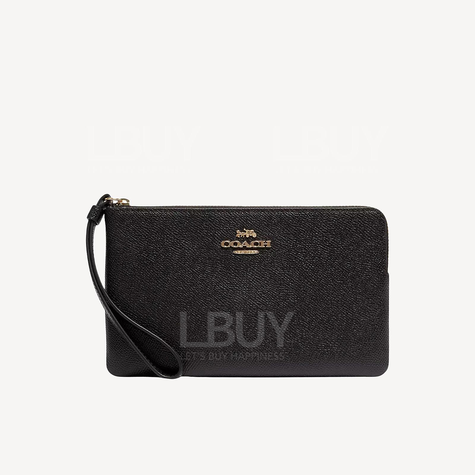 Large Corner Zip Wristlet