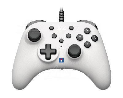 HORI Wired Pro Controller TURBO White for Nintendo Switch 2
