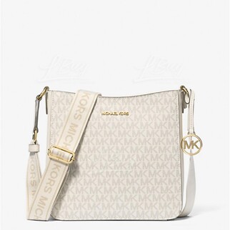 Jet Set Travel Small Signature Logo Messenger Bag