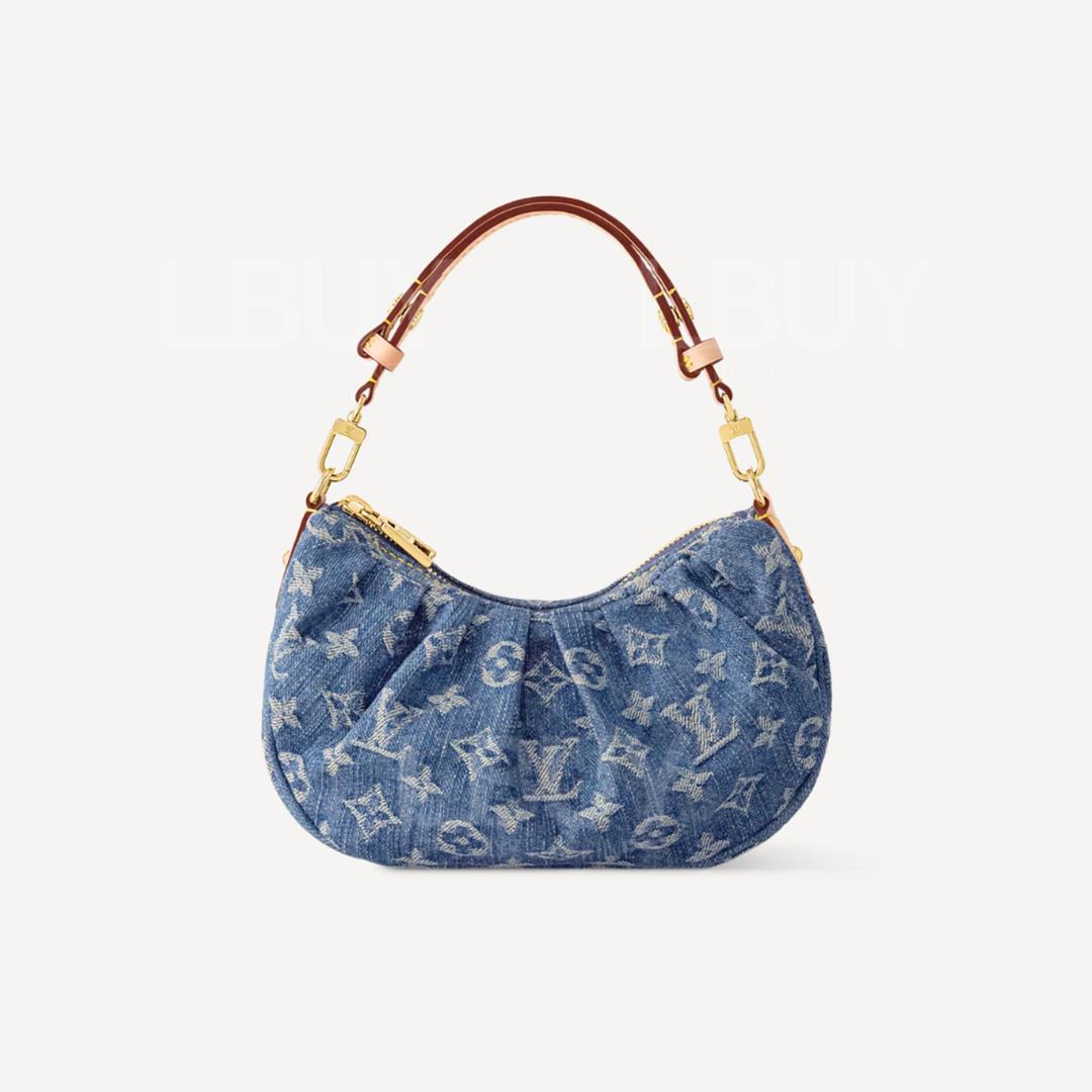 LV Pochette Valley 牛仔 侧背袋