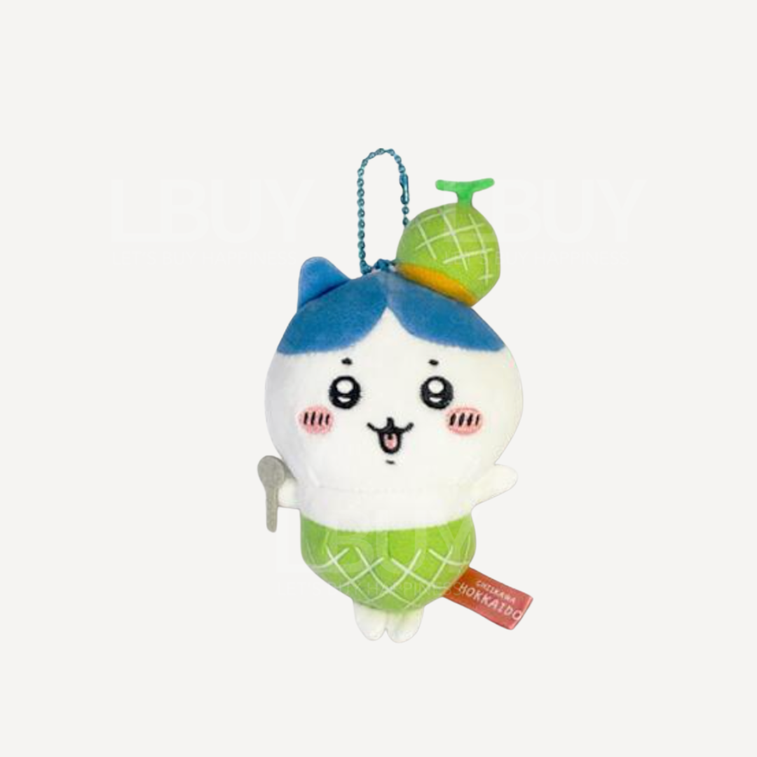 Chiikawa 當地限定毛公仔掛飾 北海道哈密瓜 小八