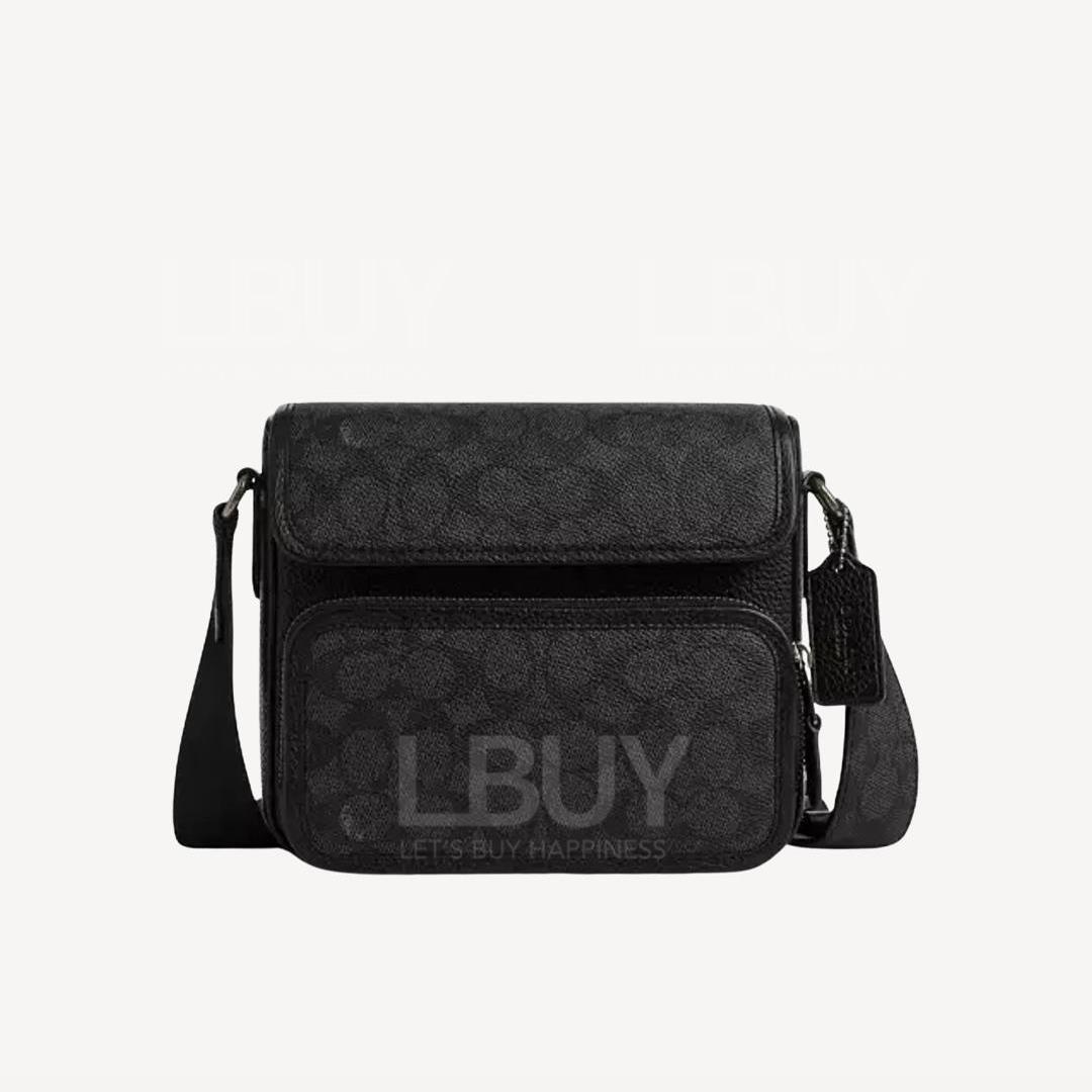 Coach  Sullivan Flap Crossbody Bag In Signature Canvas