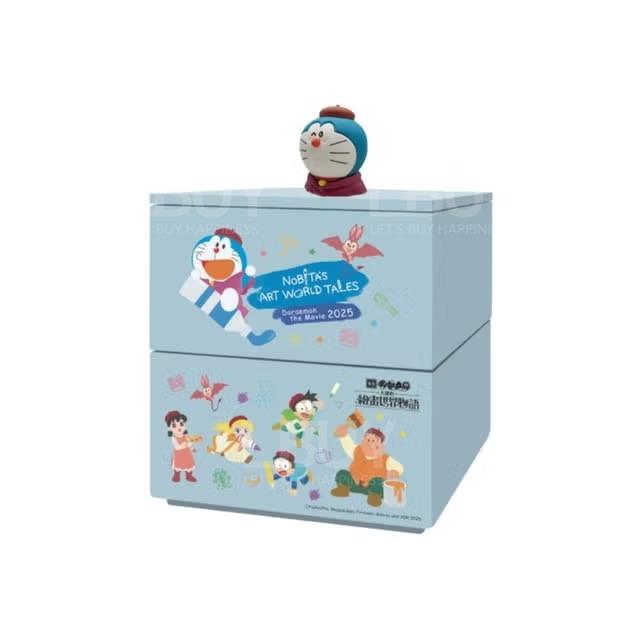 多啦A夢系列 立體公仔雙層收納盒