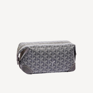 Goyard Bowling 25 Toiletry Bag Grey