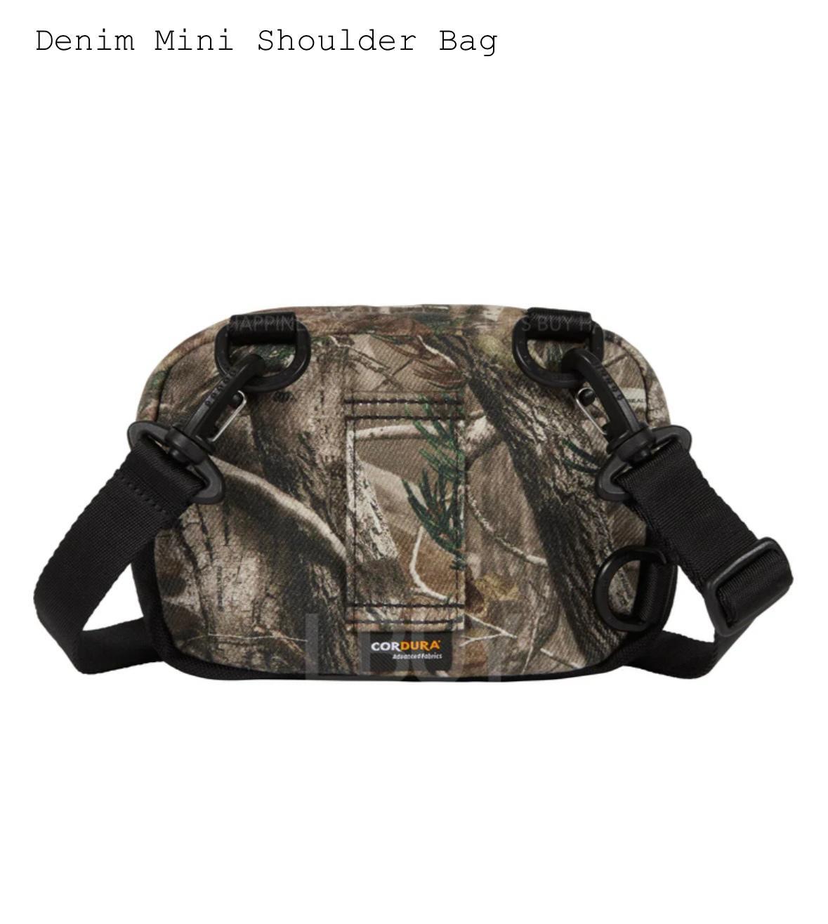 Supreme-Supreme Denim Mini Shoulder Bag Realtree AP Camo