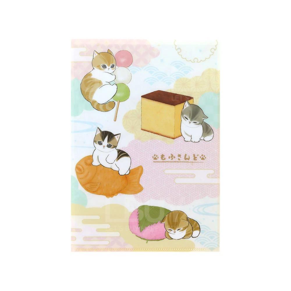 Clear File A5W Mofusand 和菓子