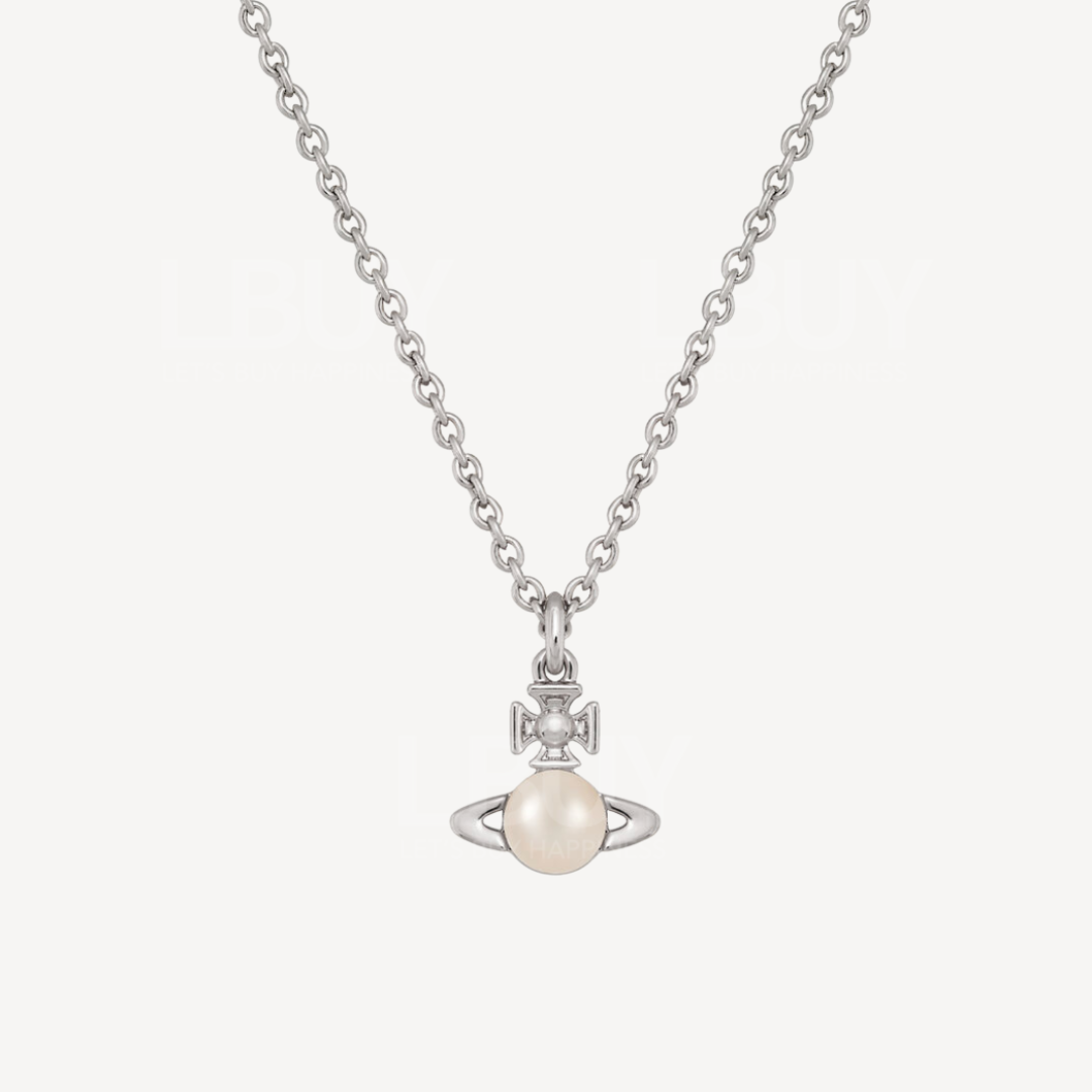 Vivienne Westwood Balbina Pendant Necklace 奶油珍珠項鏈頸鏈
