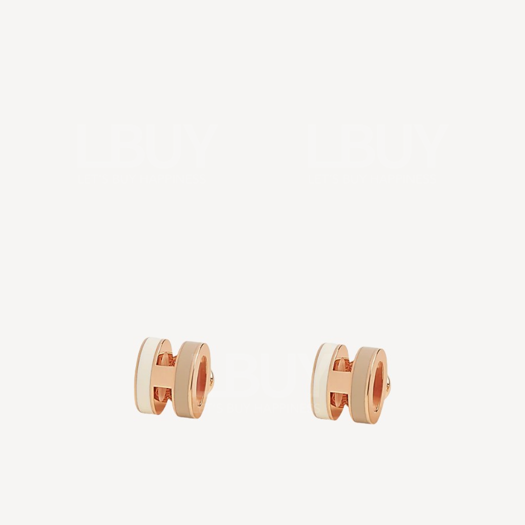 Hermes Mini Pop H Rocabar Earring System