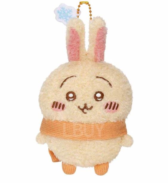 Chiikawa 冬日围巾挂件 (乌萨奇)