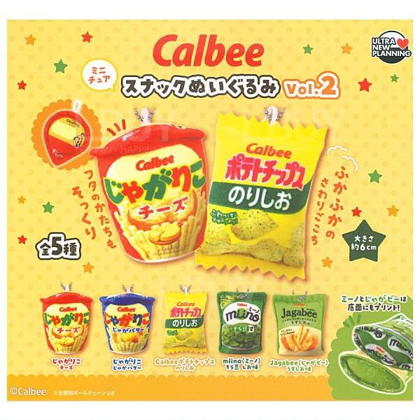 Calbee迷你零食吊饰2 _ 扭蛋 随机1款