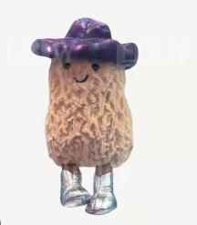 Jellycat Amuseables Peanut Space Roded Outfit