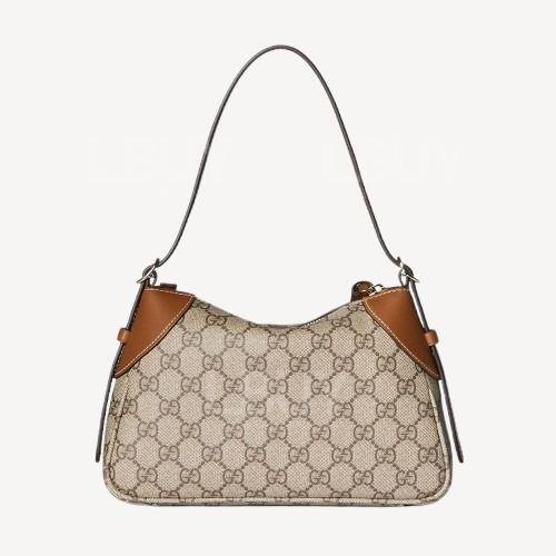 Gucci GG Emblem 小号斜孭袋 黑色 815218