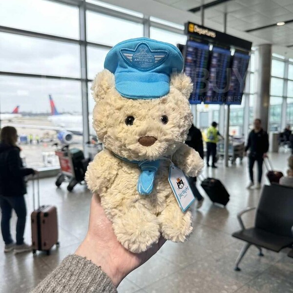 Jellycat-Jellycat Bartholomew Bear Junior 'Pilot'