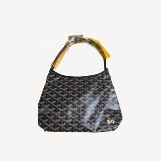 Goyard Boheme Hobo Mini 限量版单肩袋 黑色 并黄色绘字 DO